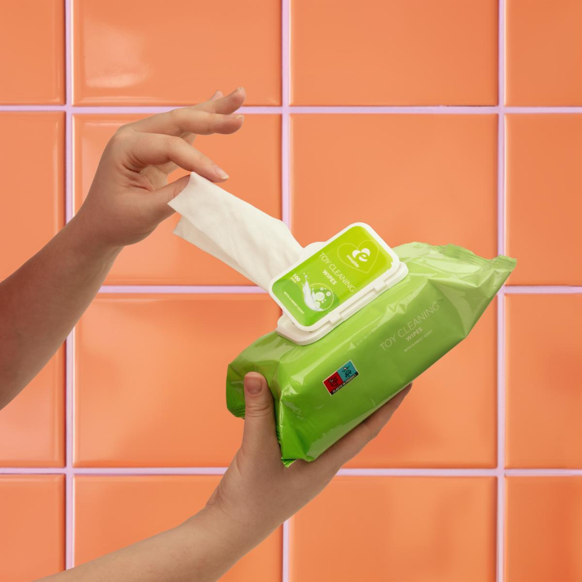 100 Toy cleaning Wipes