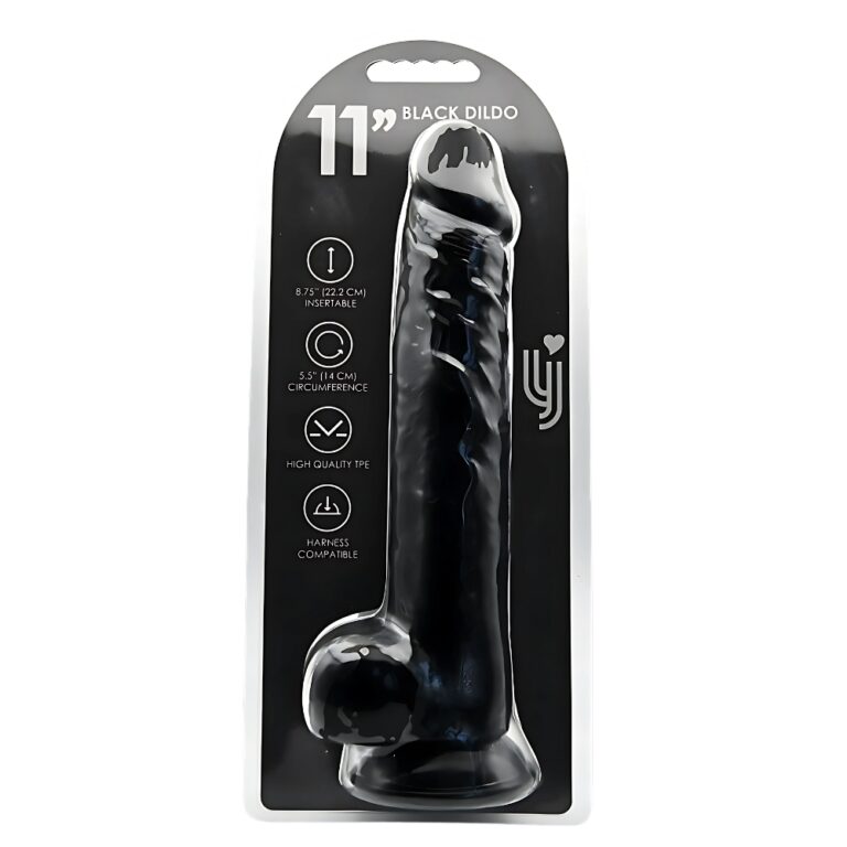 11 Inch Realistic Suction Cup Dildo