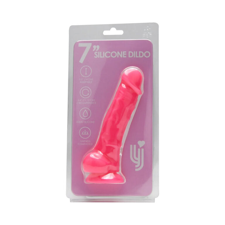 7 Inch Realistic Silicone Dildo With Suction Cup