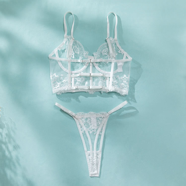 Alluring Basque & Thong