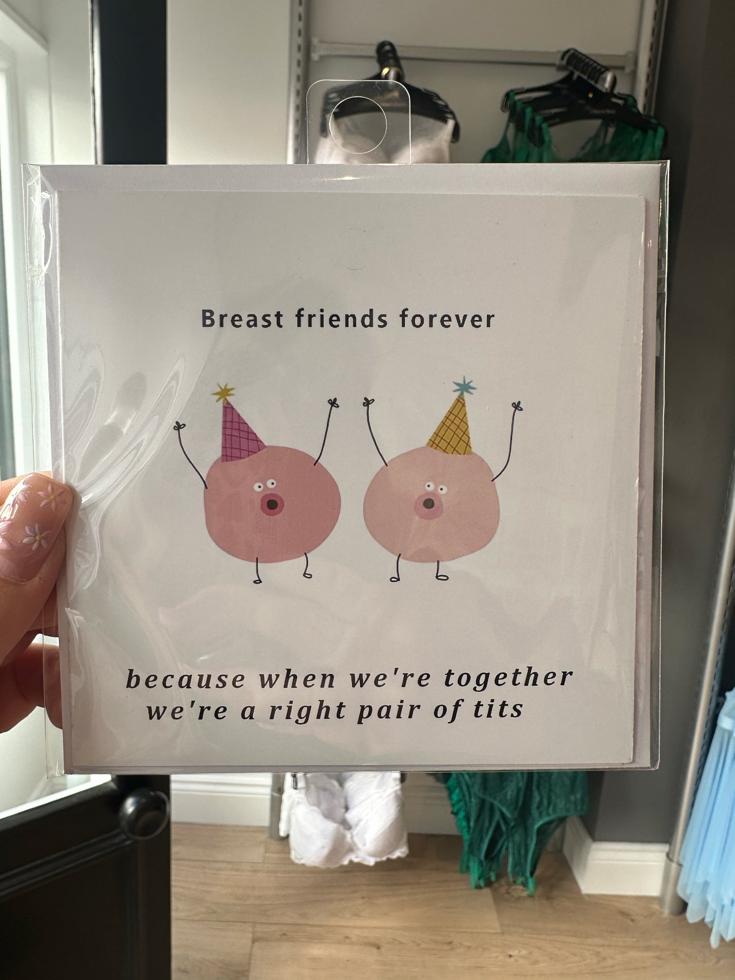 Breast Friends Forever Card