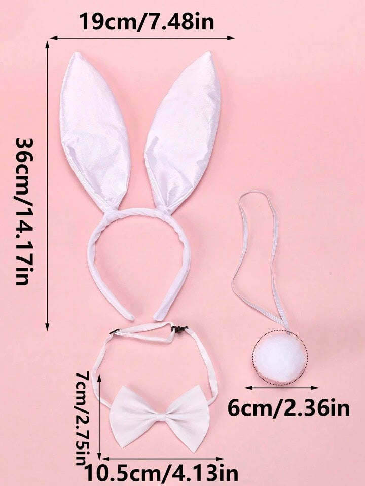 3 Piece Sexy Bunny Accessories