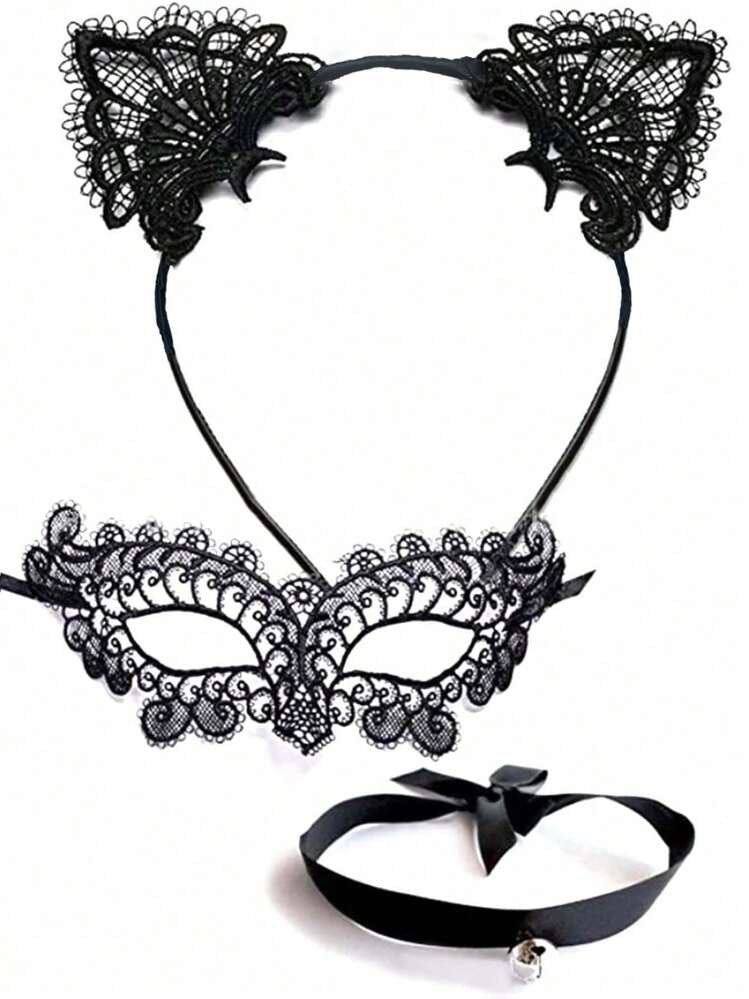 Sexy Cat Woman 3 Piece Accessories