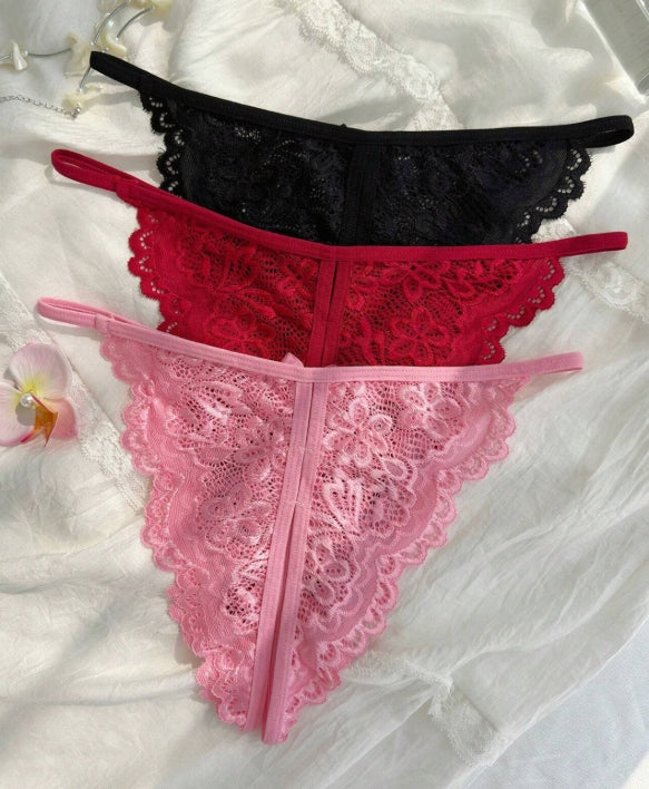 Crotchless Pants 3 Piece Set