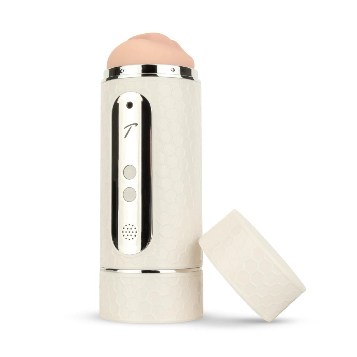 Double Sided Vibrating Masturbator With Sexy Sounds