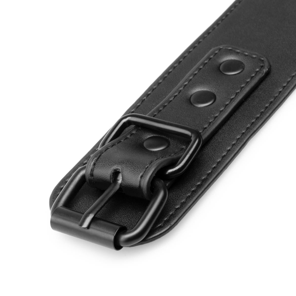 Faux Leather Handcuffs
