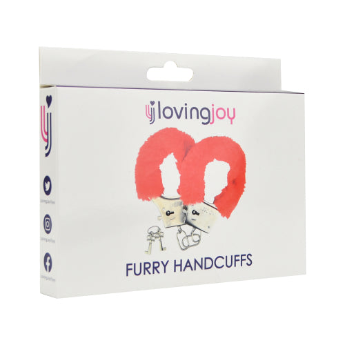 Handcuffs Furry Red