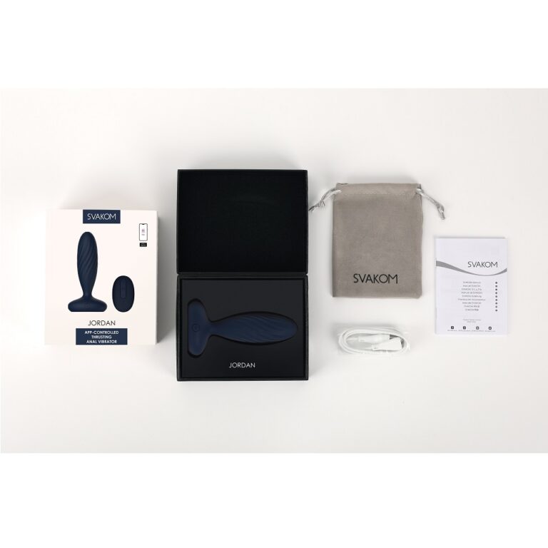 SVAKOM - Jordan App Controlled Thrusting Anal Vibrator