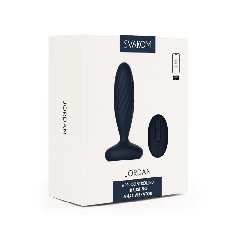 SVAKOM - Jordan App Controlled Thrusting Anal Vibrator