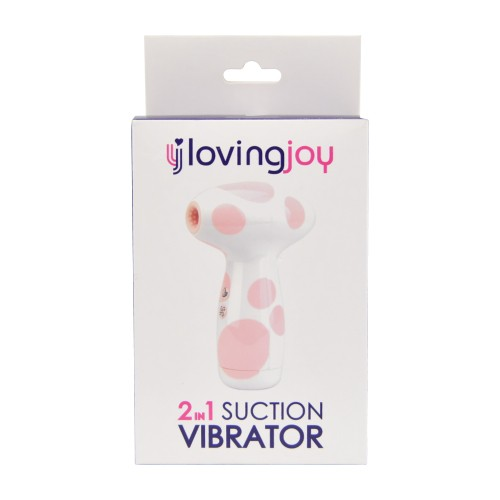 2 In 1 Suction Vibrator