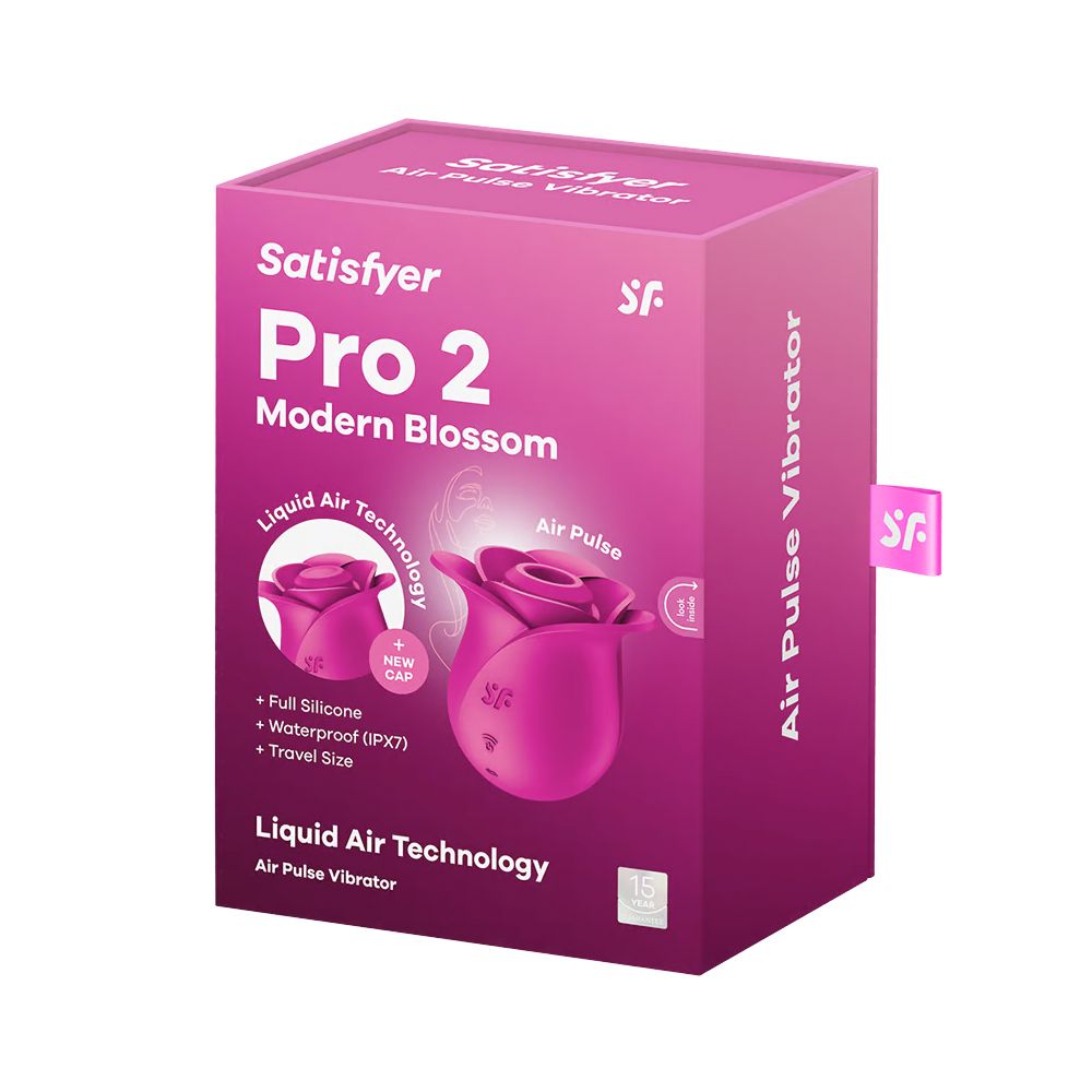 Satisfyer Pro 2 - Modern Blossom Rose (Sucks & Pulses)