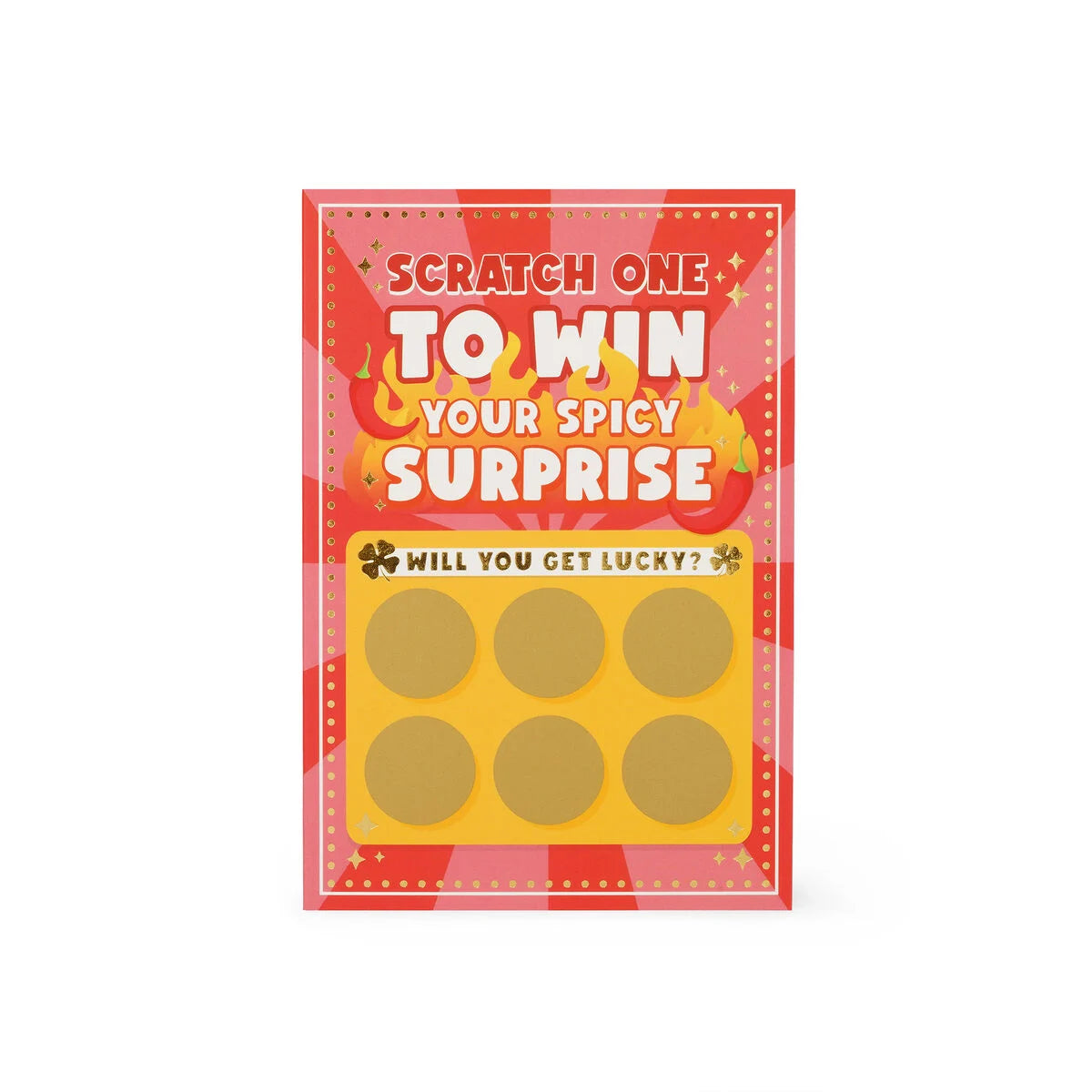 Spicy Scratch Off Greeting Card