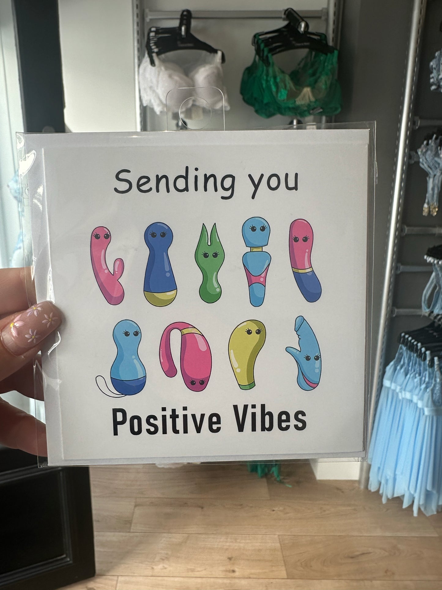 Sending You Positive Vibes Card