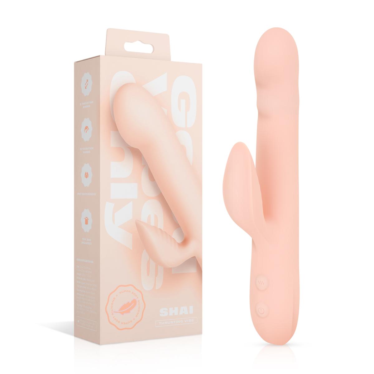 Shai Thrusting Soft Silicone Rabbit