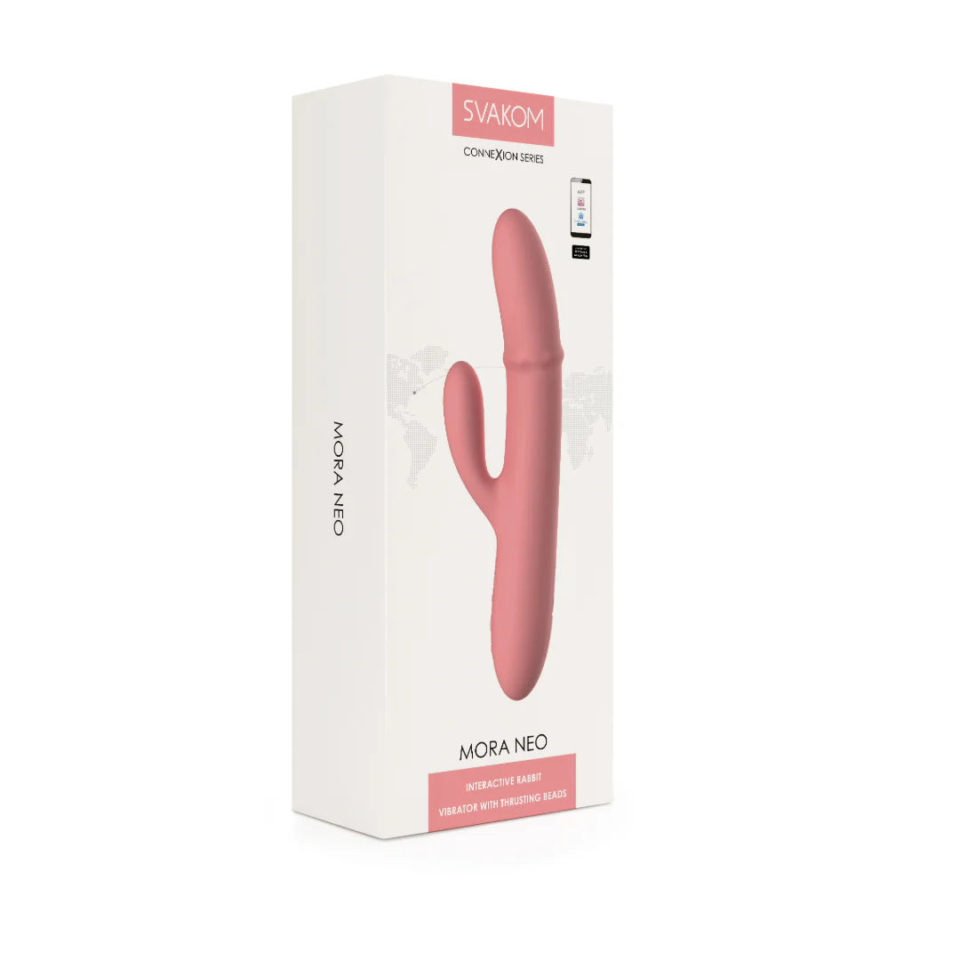 SVAKOM - Mora Neo Rabbit With Thrusting Beads And App Enabled