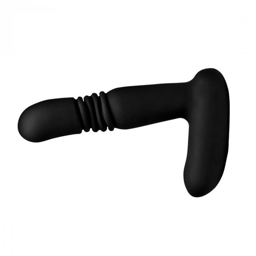 Thrusting & Warming Anal Plug With Remote