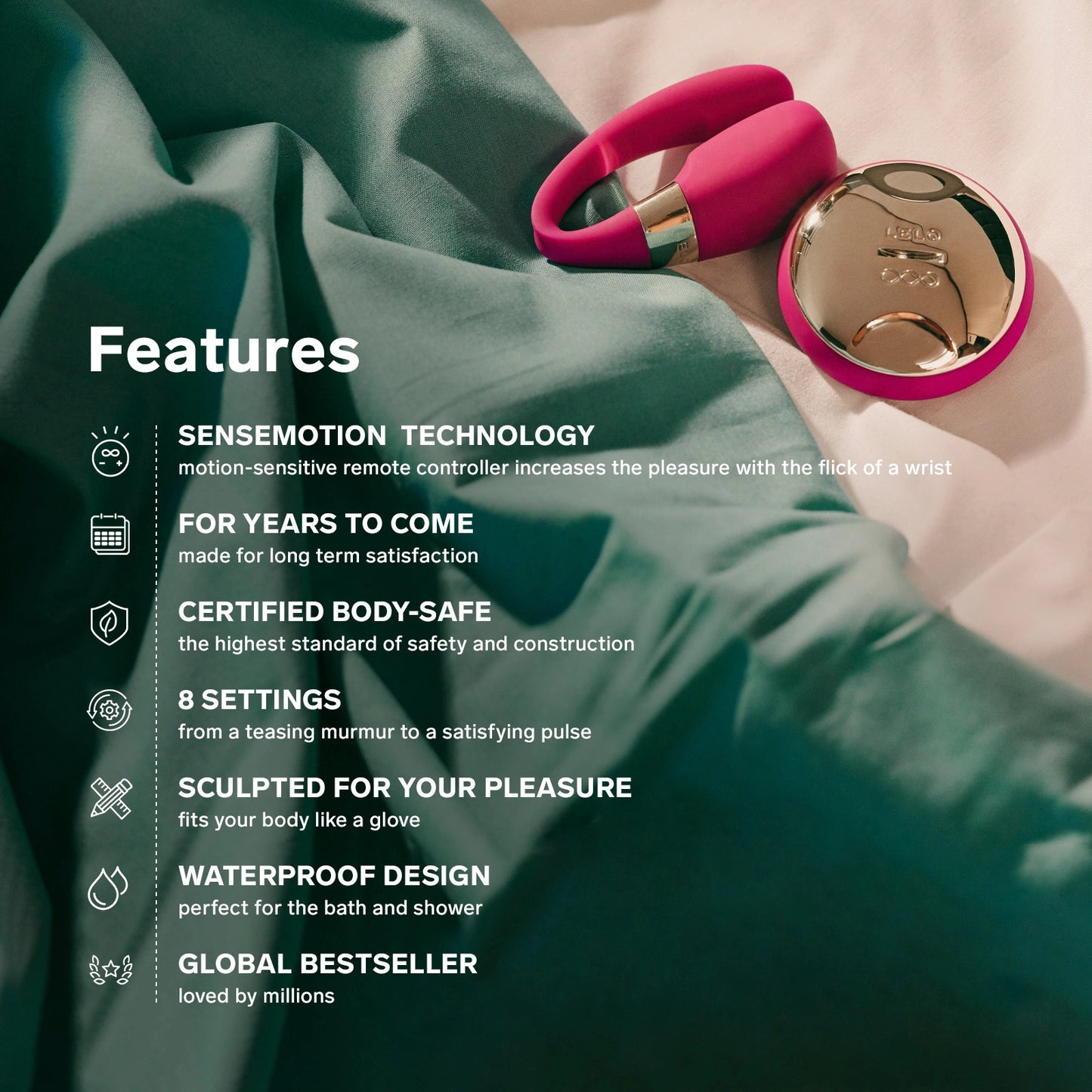 LELO - Tiani 3 Remote Controlled Couples Massager