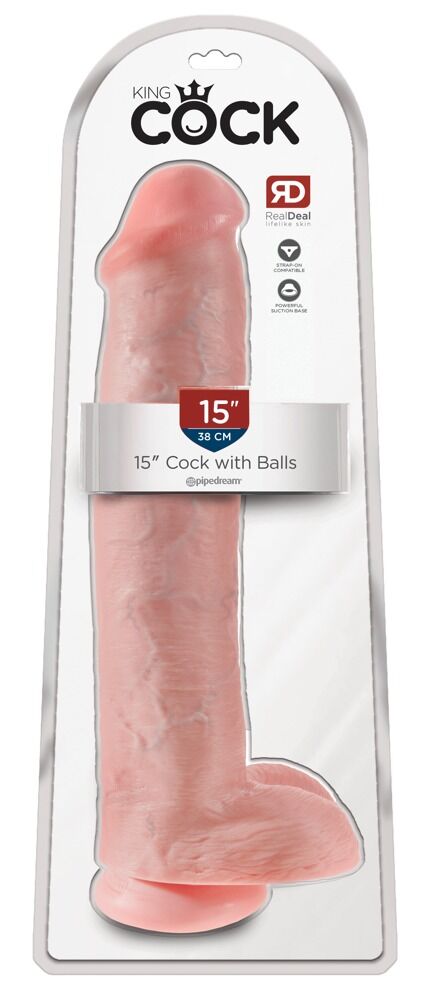 King Cock 15 Inch With Suction Cup
