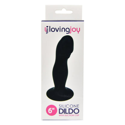 6 Inch Silicone Dildo With Suction Cup