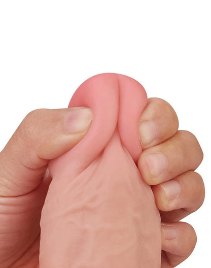 9 Inch Sliding Skin Dildo With Suction Cup