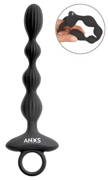 Flexible Vibrating Anal Beads