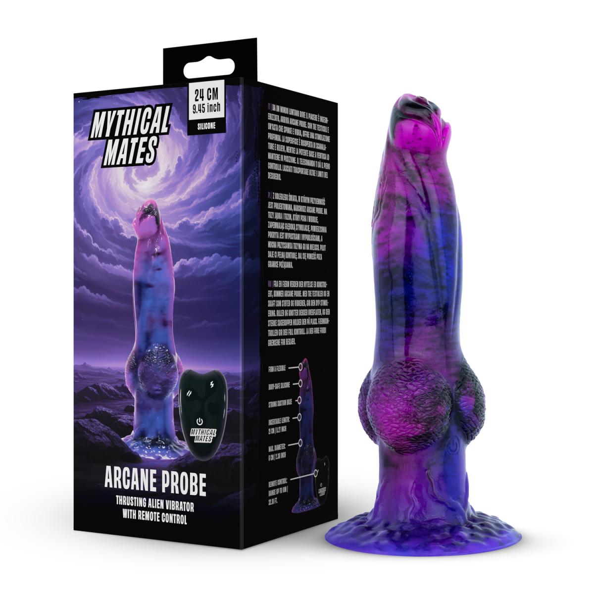 Mythical Mates - Arcane Probe Remote Controlled Thrusting Alien Vibrator