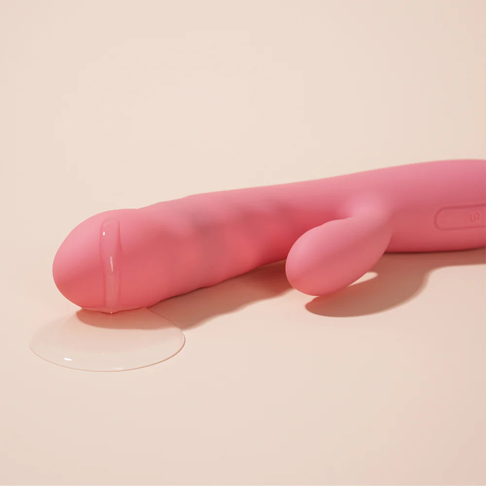 SVAKOM -Avery Thrusting Rabbit Pink