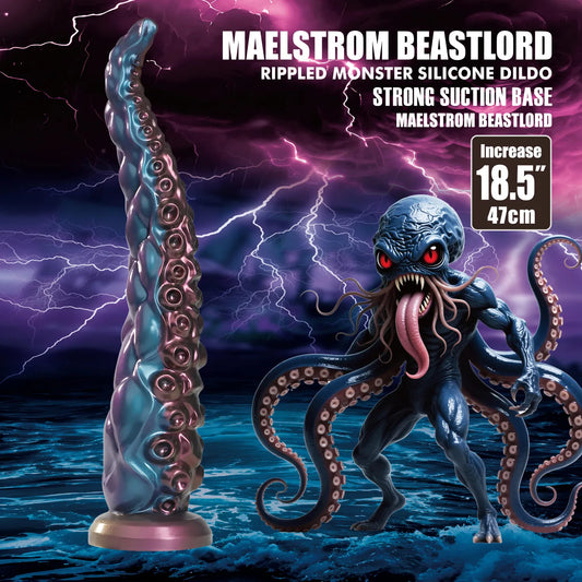 Power Monsters - 18.5 Inches Tentacle Dildo