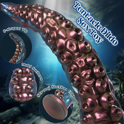 Power Monsters - 18.5 Inches Tentacle Dildo