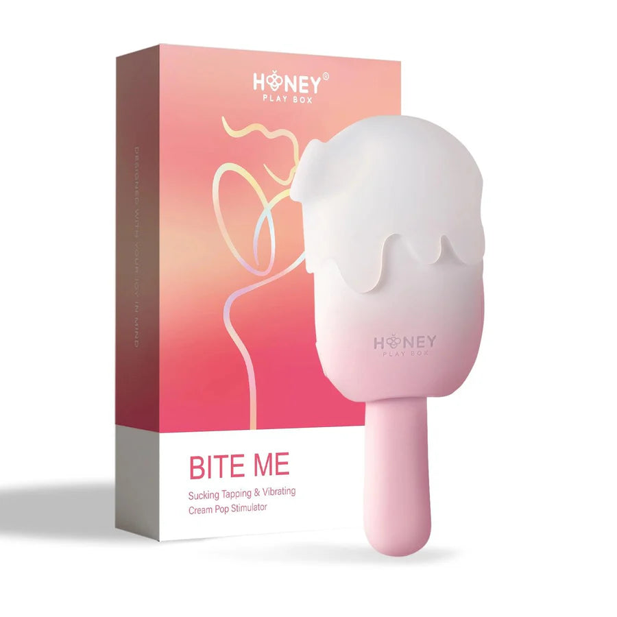 Honey Play Box - Cream Pop Stimulator 3 in 1 Vibrator