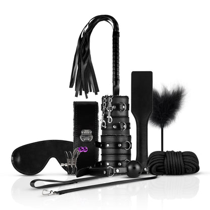 Black Fantasy BDSM Set