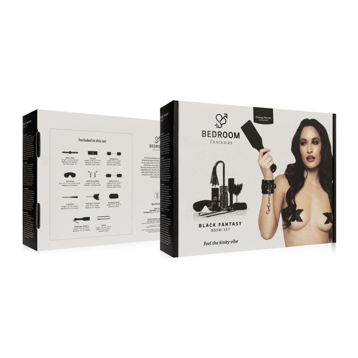 Black Fantasy BDSM Set