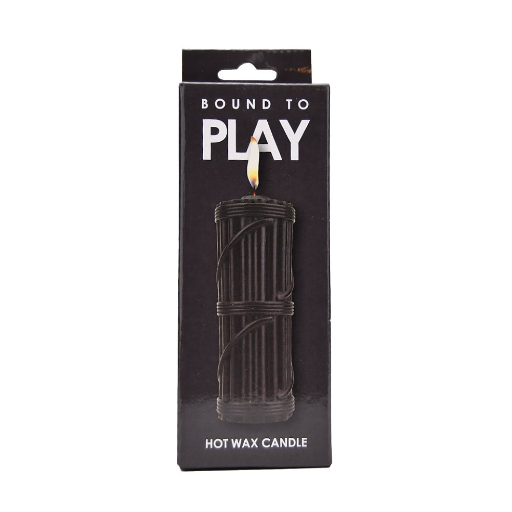 Bound To Play, Hot Wax Candle Black