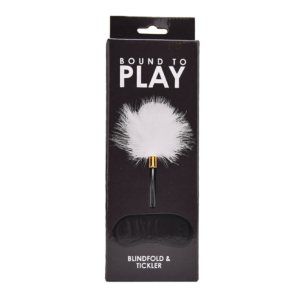 Bound To Play Eye Mask And Feather Tickler
