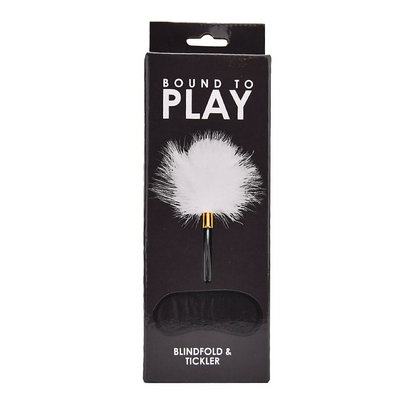Bound To Play Eye Mask And Feather Tickler