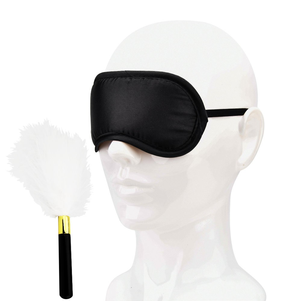 Bound To Play Eye Mask And Feather Tickler