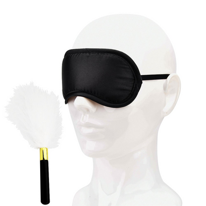 Bound To Play Eye Mask And Feather Tickler