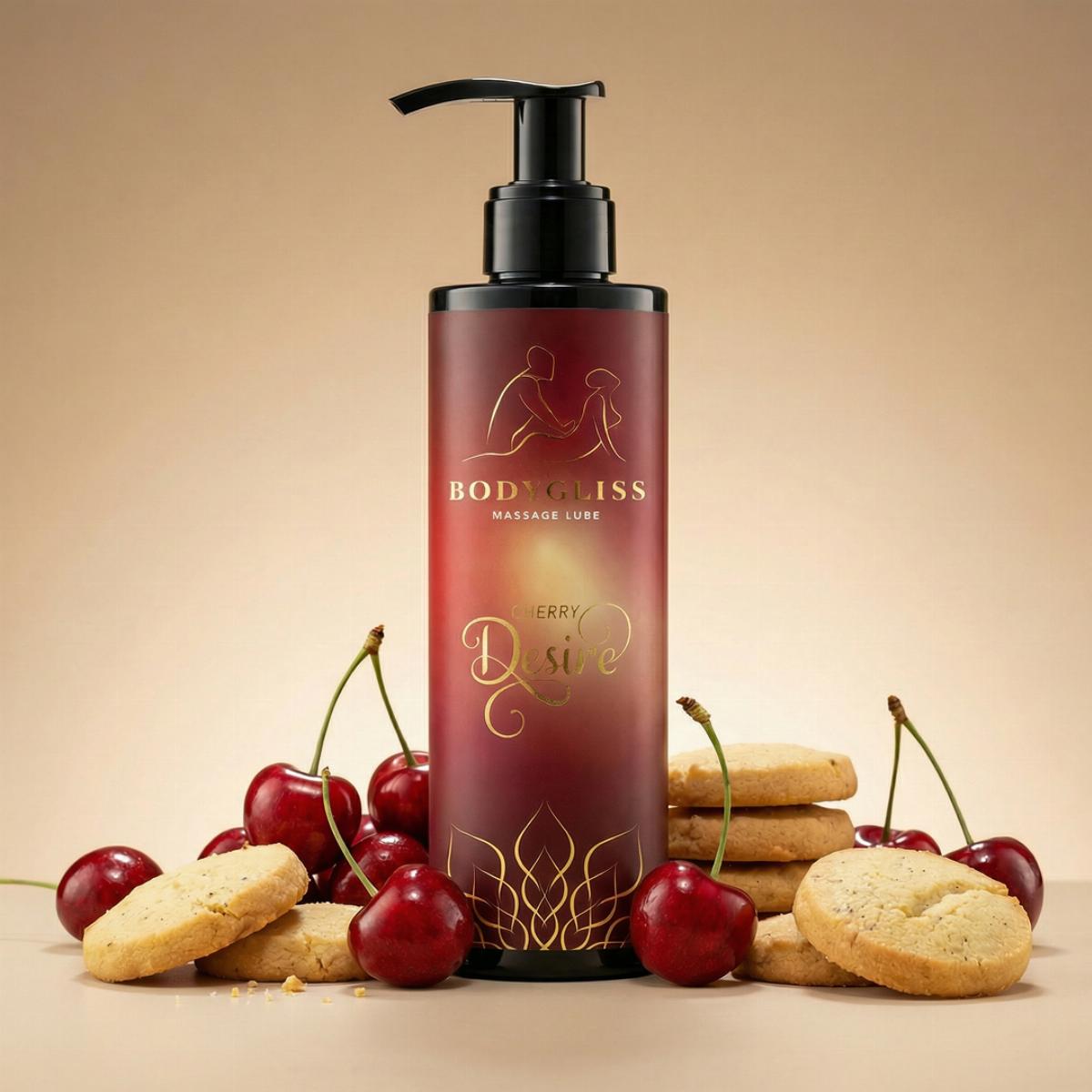 Bodygliss - Massage Oil & Lubricant - Cherry Desire