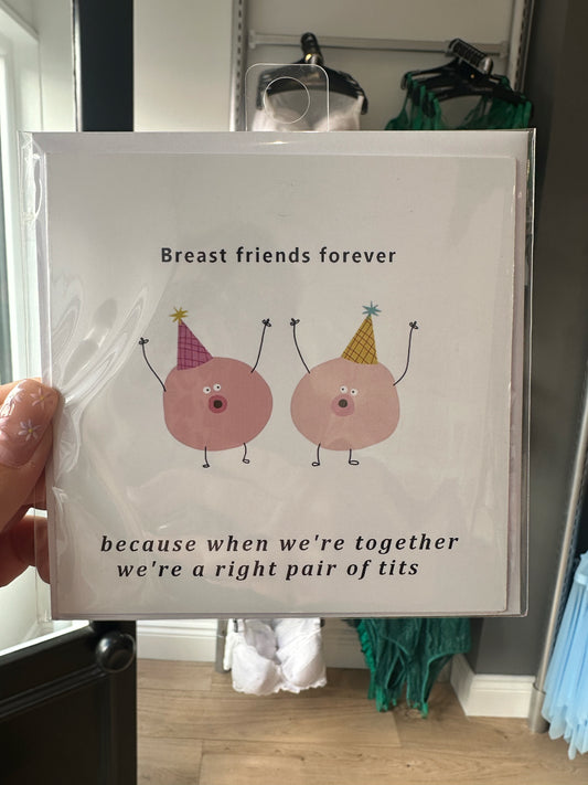 Breast Friends Forever Card