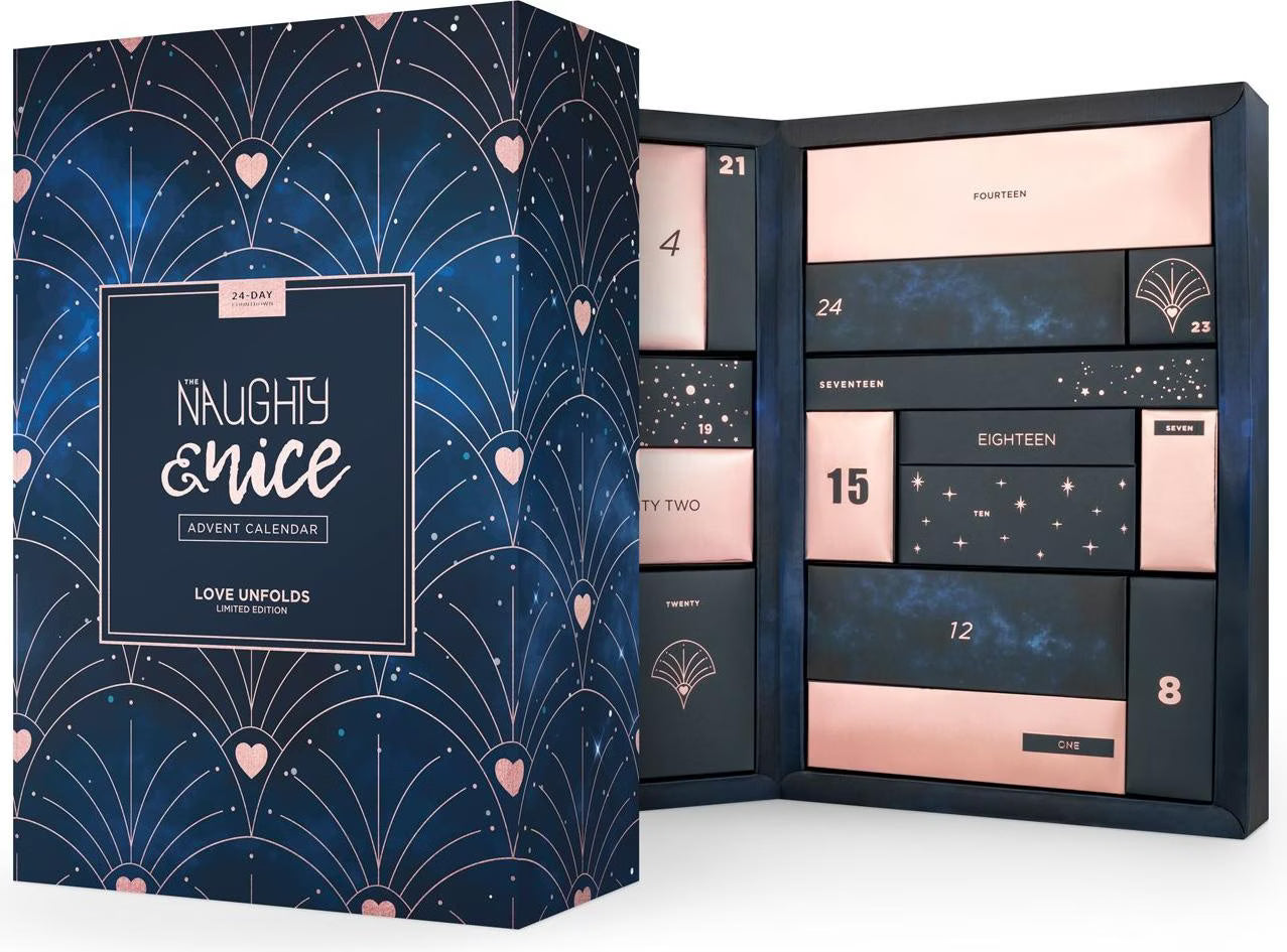 24 Day Naughty & Nice Advent Calendar - Love Unfolds