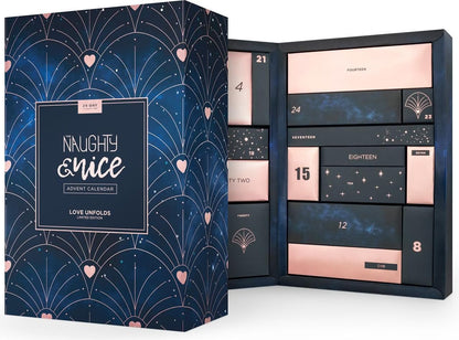 24 Day Naughty & Nice Advent Calendar - Love Unfolds