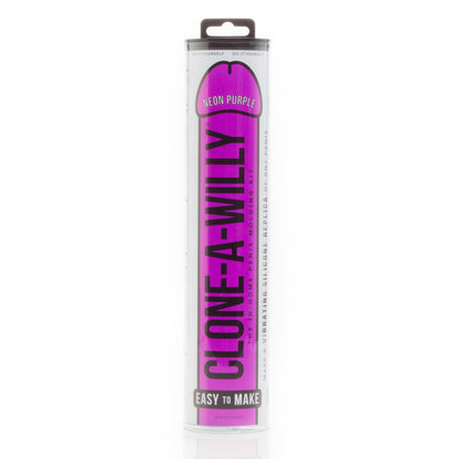 Clone-A-Willy Vibrating Kit Neon Purple