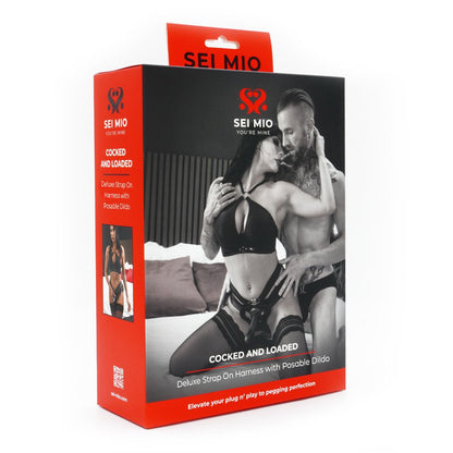 Sei Mio - Cocked & Loaded - Deluxe Strap On Harness & Dildo