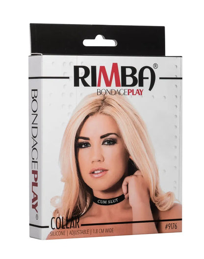 Cum Slut Silicone Collar