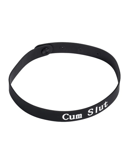 Cum Slut Silicone Collar