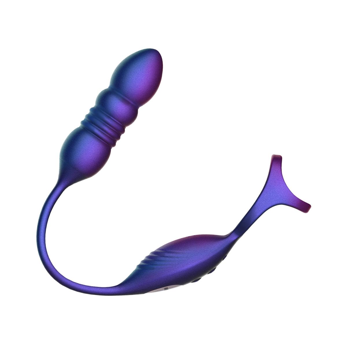 Hueman Deep Impact Cock & Ball Ring With Thrusting Prostate Vibrator