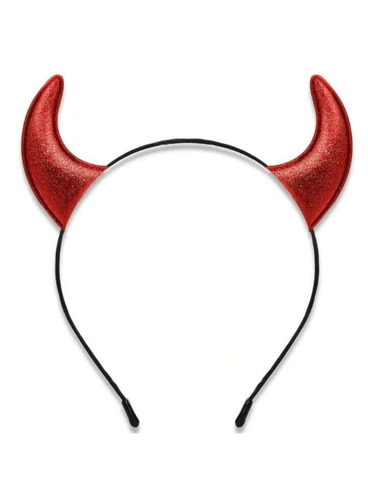 Sparkly Devil Headband