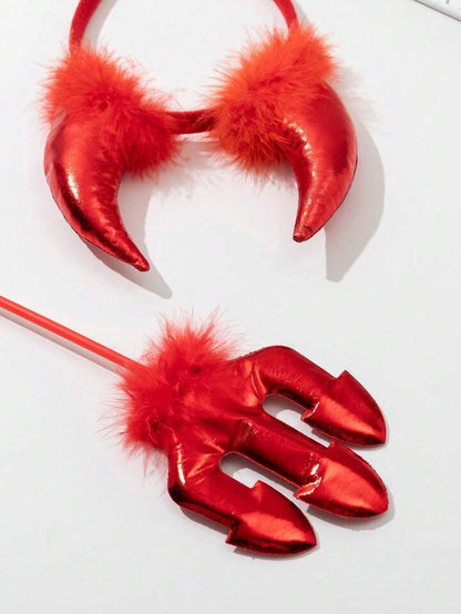2 Piece Horny Devil Accesories