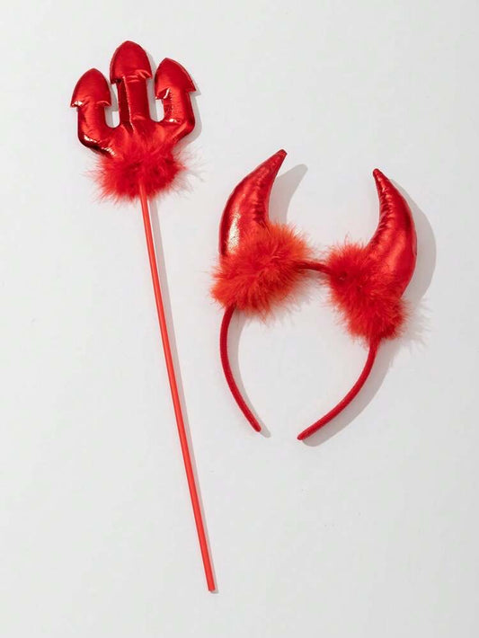 2 Piece Horny Devil Accesories