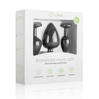 Silicone Diamond Plug Set